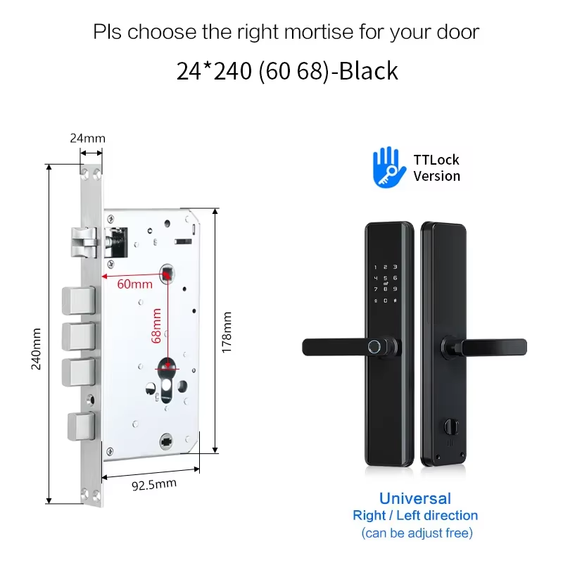 Ttlock Smart Door Lock Wifi APP Control