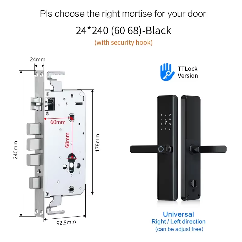 Ttlock Smart Door Lock Wifi APP Control